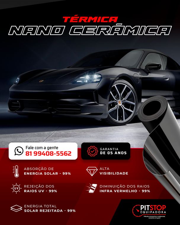 Película Nano Cerâmica