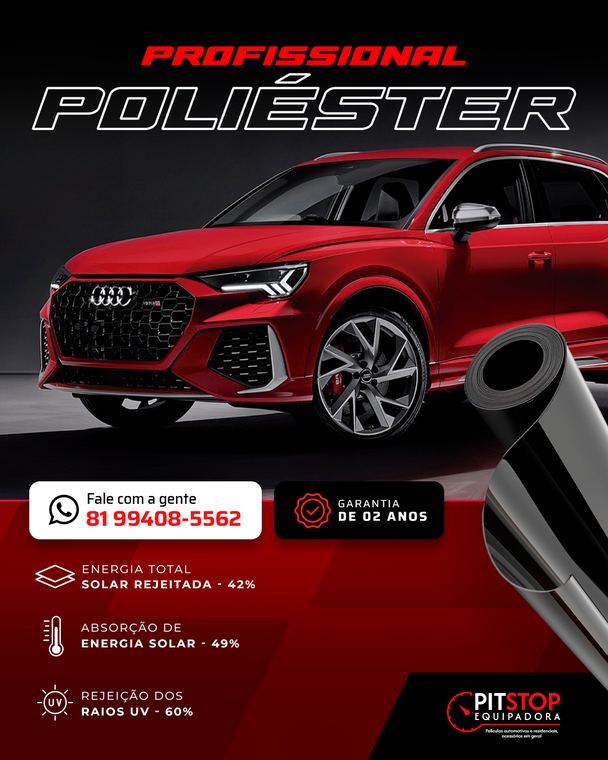 Película Profissional Poliéster